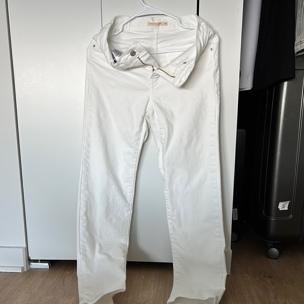 White Denim Jeans